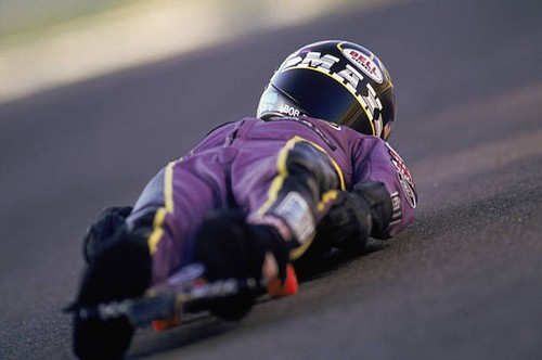 Street luge pilot bob - luge,