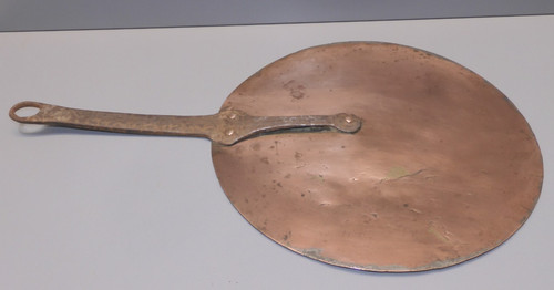 Ancien couvercle cuivre - -ancien,