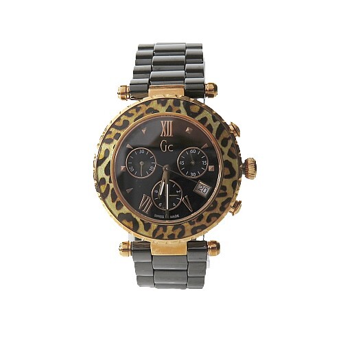 Guess leopard chrono swiss - guess,