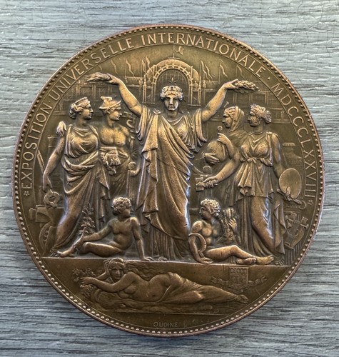 Grande médaille exposition - grande,