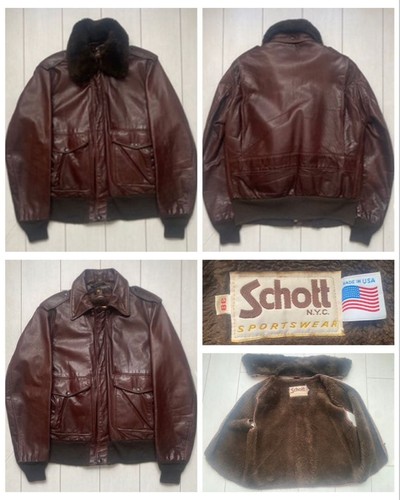 Schott 184sm leather - g-1,