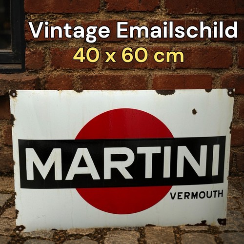 Vintage alt martini plaque - martini,