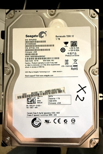 Disque dur interne - interne, seagate