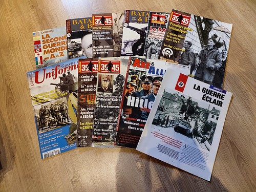 Lot revues batailles - lot,