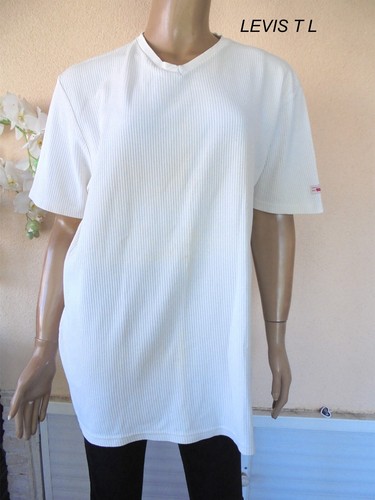 Tee shirt blanc levis manches - ,
