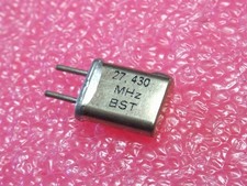 27.430 MHz , quartz B.S.T. 