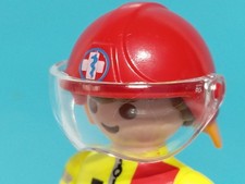 PLAYMOBIL CASQUE ROUGE ÉCRAN