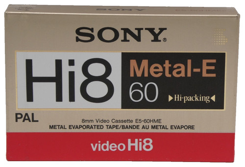 Sony hi8 metal e - hi8,