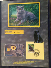 En 1756 a Encart CEF 33 LE CHAT 50 Unités NEUVE repiquage CEF