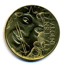 75006 Hôtel Monnaie, Expo l'Argent dans l'Art, Dali, 2023, Monnaie de Paris