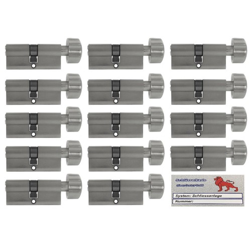 14x cylindre bouton 60mm - bouton,