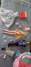 Vintage Barbie lac des cygnes + Calèche + Licorne -Mattel 1998