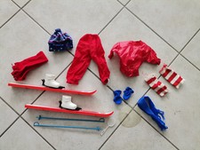 Lot sports ski pour poupée