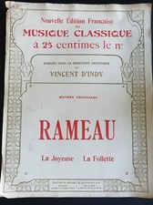 Ancienne partition musique - partition,