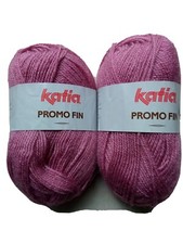 2 Pelotes De Laine 50 gr Katia
