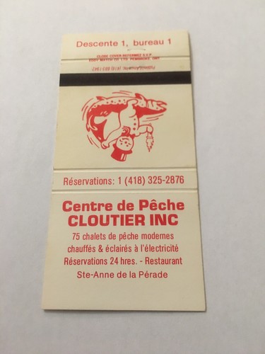 Matchbook cover matchcover - matchbook,