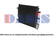 AKS DASIS Condensateur Climatisation Condenseur à Air pour Jeep Wrangler III 3.6