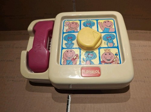 Vintage 1992 playskool barney - playskool,