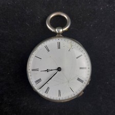 Montre gousset argent - de,