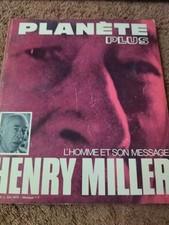 Planète Plus . Henry Miller . E.O. Juin 1970