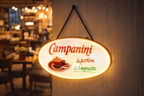 Enseigne lumineuse café