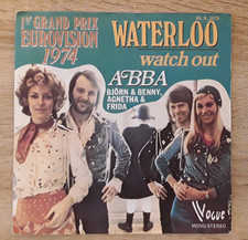 Vinyle 45T-ABBA- Waterloo- Grand prix eurovision 1974-