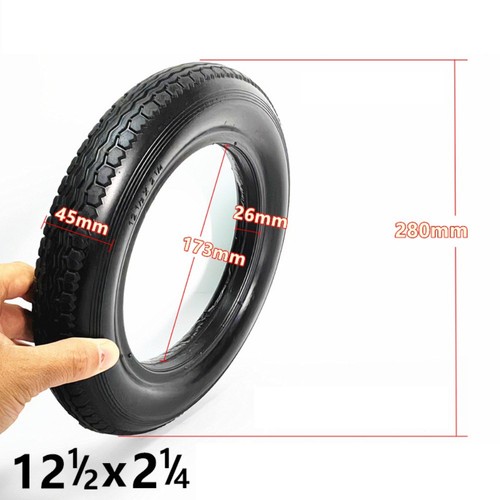 Pneu solide résistant plat