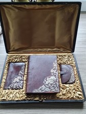 Beau Missel,porte chapelet et porte papier ,dans coffret