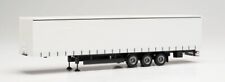 Herpa 077002 - Remorque de camion 15 mètres, blanc - HO (1:87)