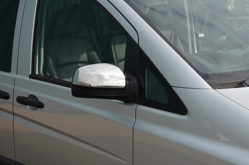 Chrome rétroviseur bordure - rétroviseur,
