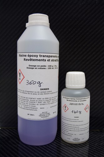 Résine époxy transparente - résine,