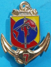 Insigne numéroté de la 7°