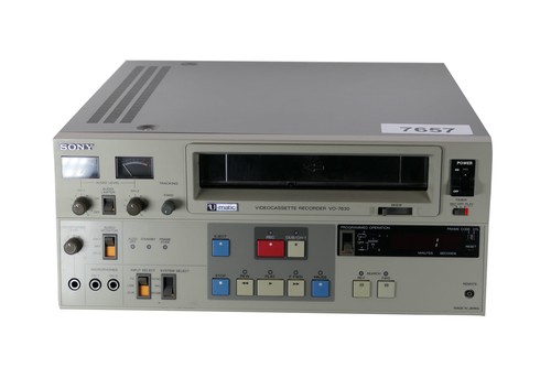 Sony 7630 umatic pal - vo-7630,
