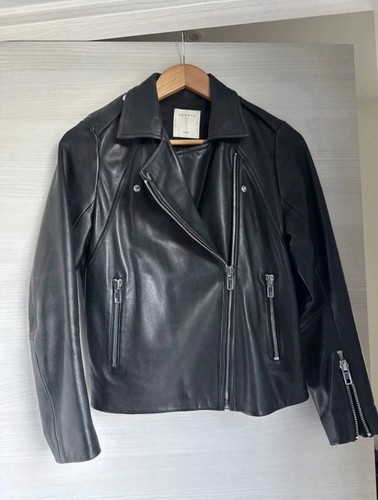 Sandro veste moto - , cuir