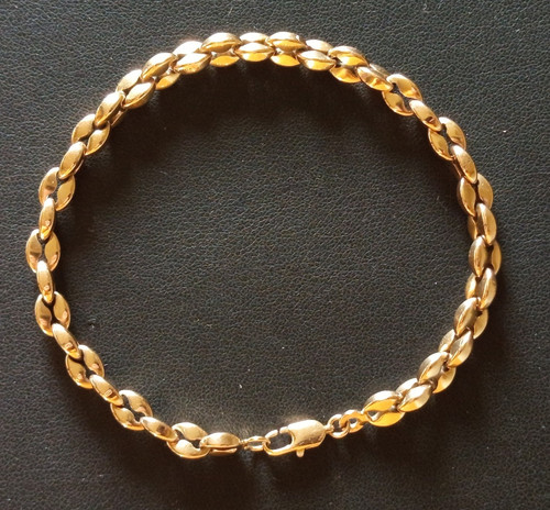 Ancien bracelet plaqué - bracelet,