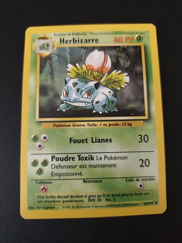 Carte pokemon herbizarre - pokemon,