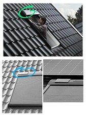 Cellule Solaire Photovoltaïque Universel Adaptable Volet VELUX 16-24v - Neuve