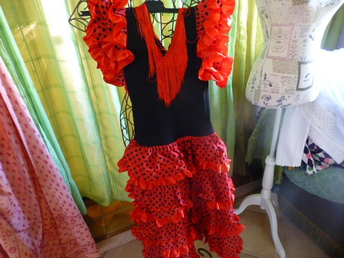 Robe rouge danseuse - robe,