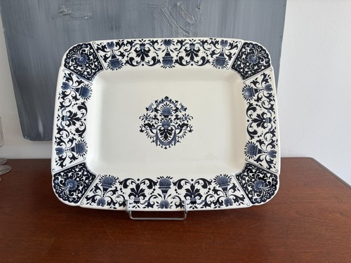 Plat rectangulaire faience - plat, en