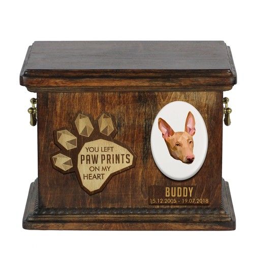 Urne bois pour chien - urne, en