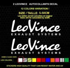 2 LEOVINCE  autocollant