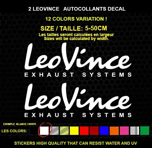 Leovince sticker genuine - sticker,