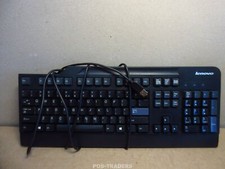 Clavier d'ordinateur de bureau filaire USB Lenovo 54Y9439 QWERTY NOIR / NOIR