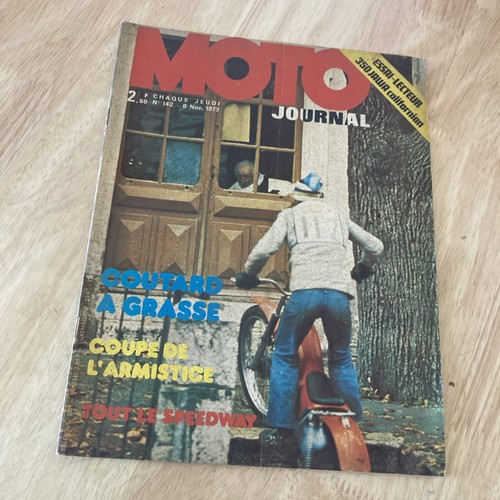 Moto journal 142 1973 - journal,