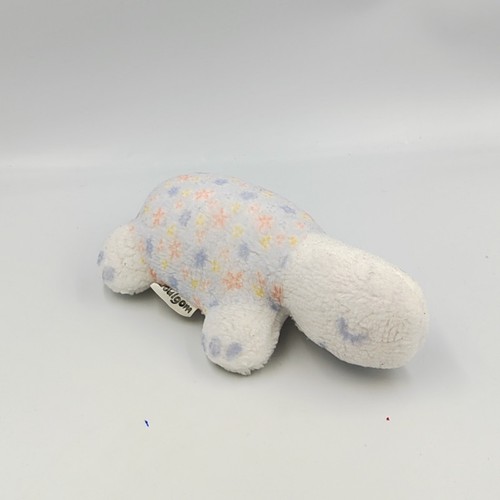 Peluche tortue blanche - , bleu