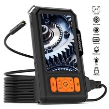 Endoscope Industriel HD1080P Ecran IPS 4.3 Pouces Camera 8MM Cable Rigide IP68