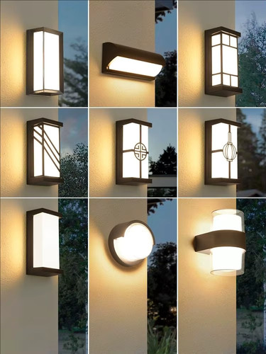 Lampe murale extérieure 220v - lampe,