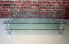 Table basse à deux plateaux