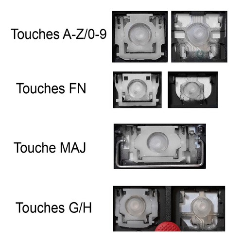 Touche clavier lenovo - touche, thinkpad