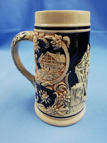 Ancienne chope bière - ancienne, grès
